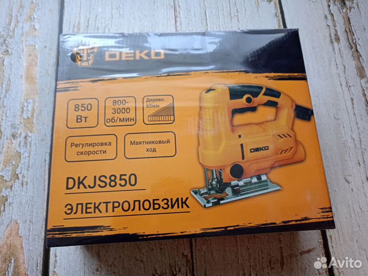 Электролобзик deko dkjs850 850 Вт Новый