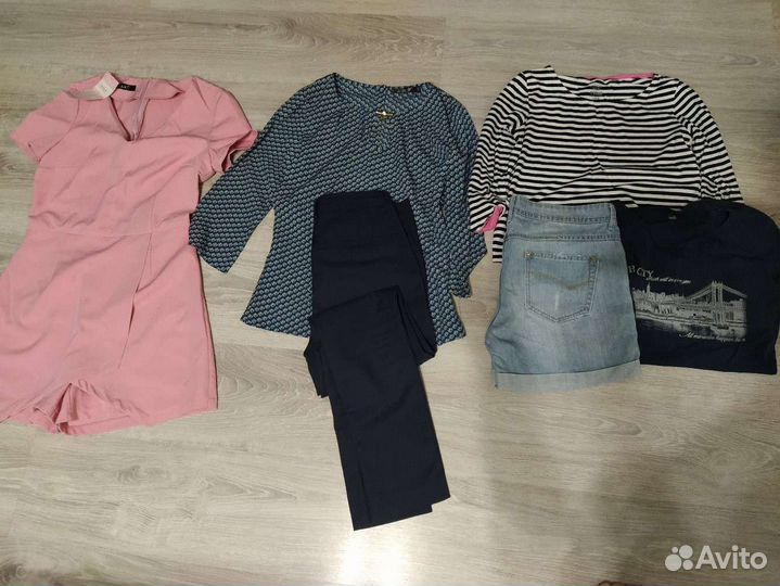 Женские вещи пакетом, брюки 42-44 р