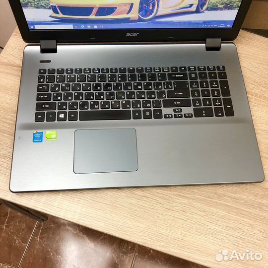 Мощный ноутбук Acer/i5/озу16гб/17”/GeForce/SSD