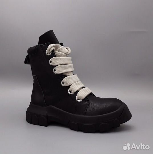 Rick Owens Bozo tractor Boots