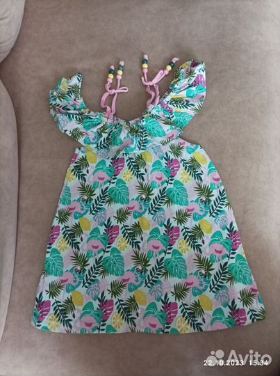 Вещи пакетом на девочку 104-110