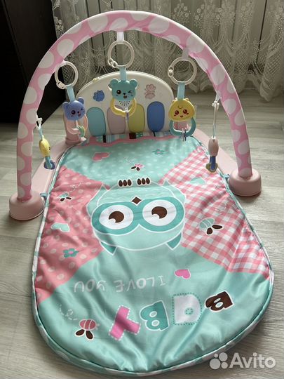 Развивающий коврик с пианино