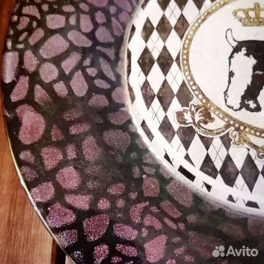 Тарелка декоративная настенная ручной работы