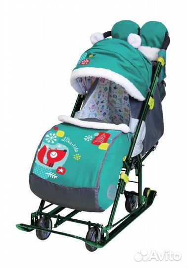 Санки коляска ника