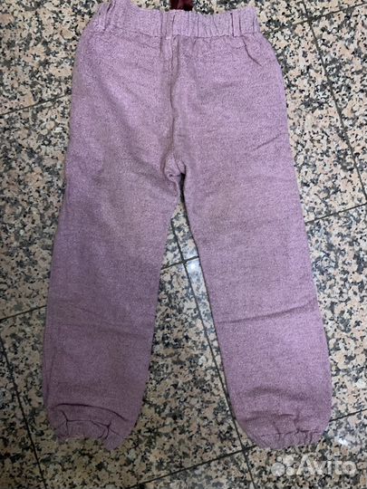 Стильные теплые брюки на девочку H&М