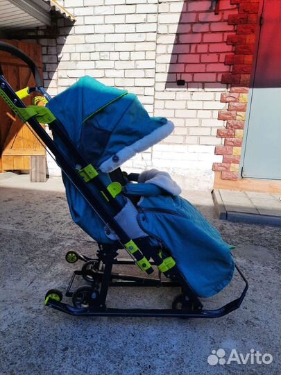 Санки-коляска nika kids