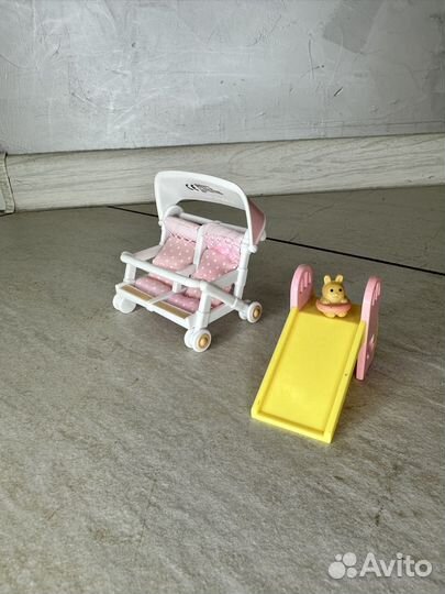 Коляска для двойни Sylvanian Families