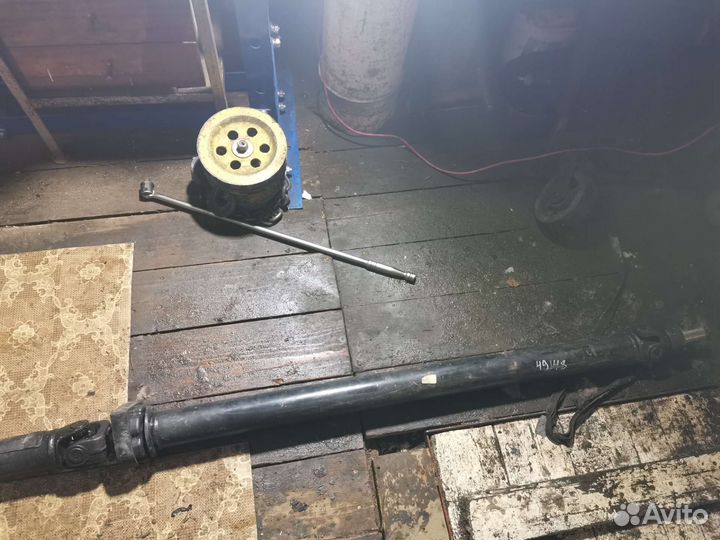 Вал карданный новый газ-330202 с опорой L2640мм