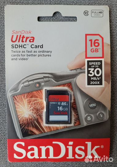 Карты памяти sdhc 32, 16, 8, 4, 2х2 GB