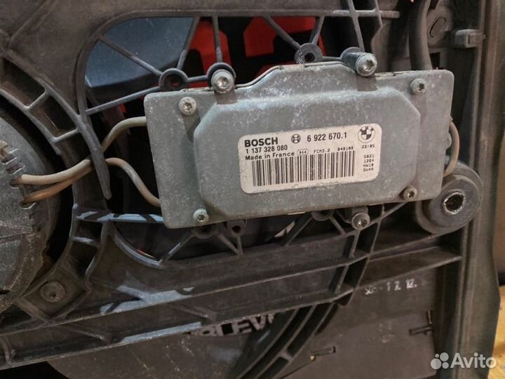 Вентилятор радиатора кондиционера Bmw 3 E46 sedan