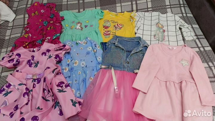 Вещи пакетом для девочки 92 98