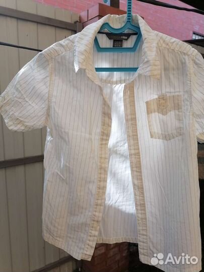 Белые рубашки на первоклассников