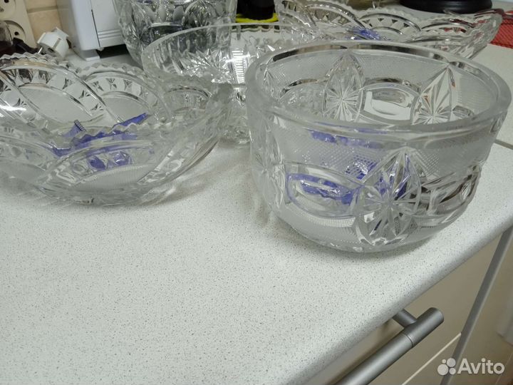 Хрустальная ваза