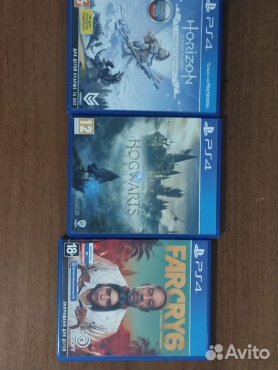 Игровые диски для ps4