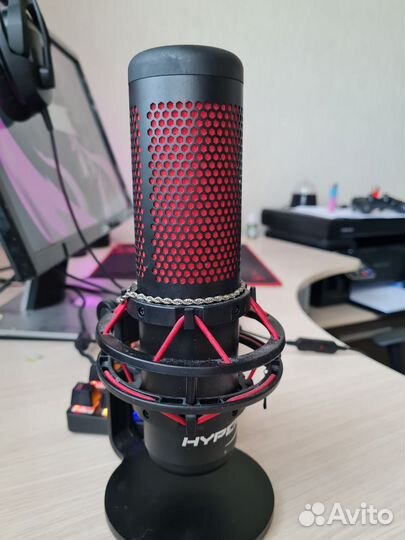 Микрофон hyperx quadcast