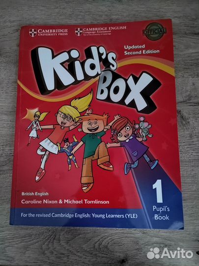 Учебник английского языка Kid's Box Pupil's book 1