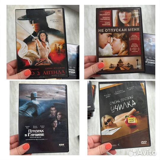 Dvd диски фильмы 17 штук комедии боевики триллеры