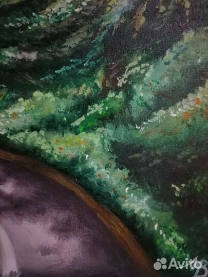 Картина маслом пейзаж 