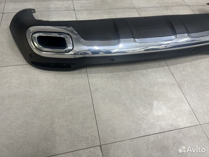 Диффузор заднего бампера mercedes 167