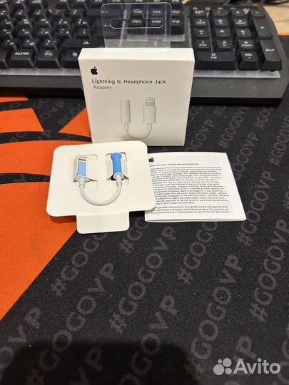 Переходник для наушников iPhone