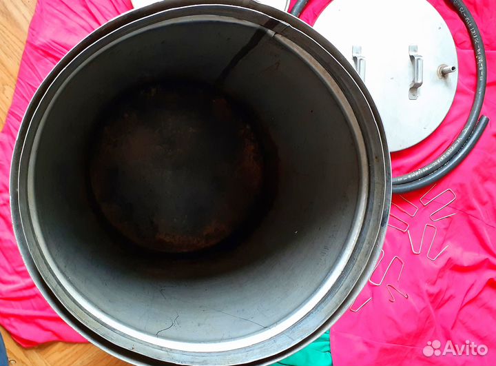 Коптильня на 25л нерж.сталь полный комплект.ссср