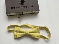 Галстук бабочка coccobello желтая