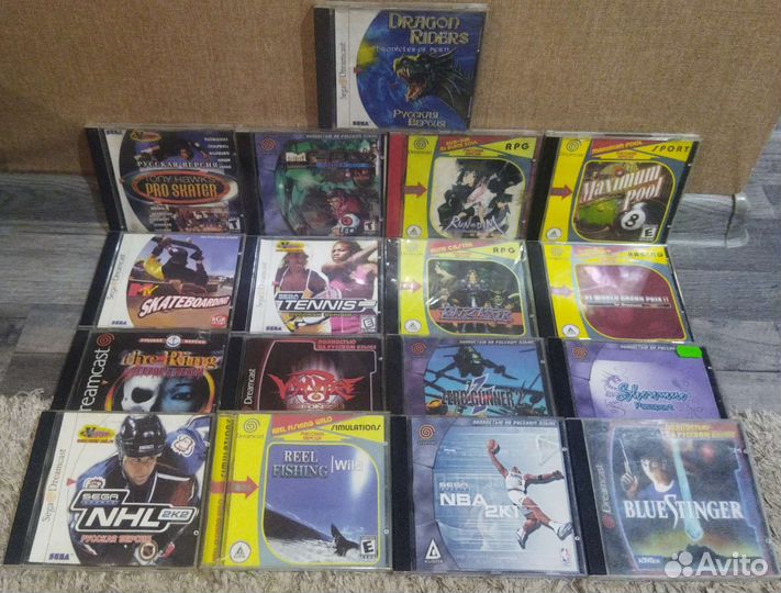 Sega Dreamcast игры,аксессуары