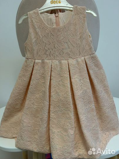Платье для девочки 80 размер