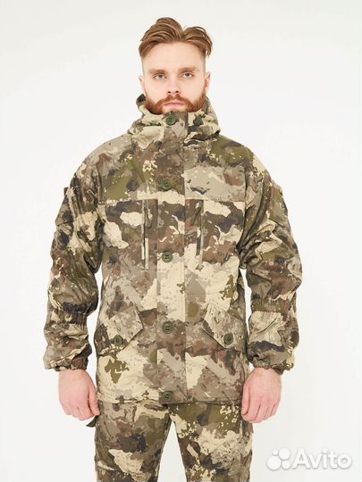 Куртка Горка 5 inruska twin, флис, твил, кмф