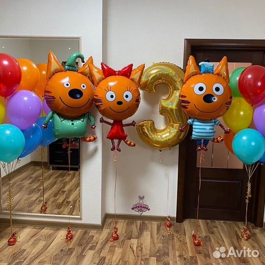 Воздушные шары с гелием