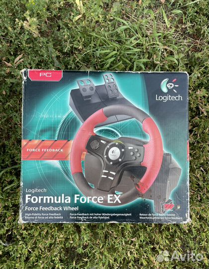 Игровой Руль Logitech с педалями