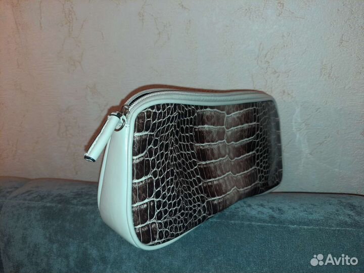 Клатч натуральная кожа