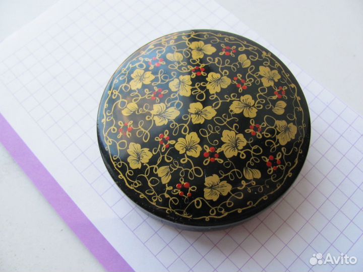 Шкатулка Лаковая миниатюра Дерево