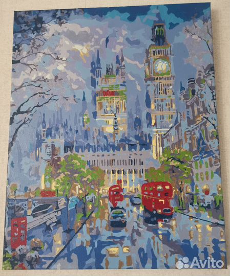 Картина по номерам Лондон