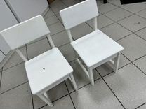 Детский стульчик (стул) белый деревянный