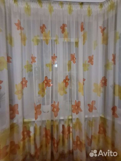 Шторы с гардиной