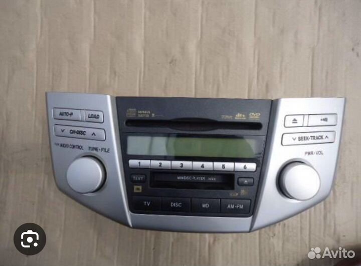 Штатная магнитола harrier
