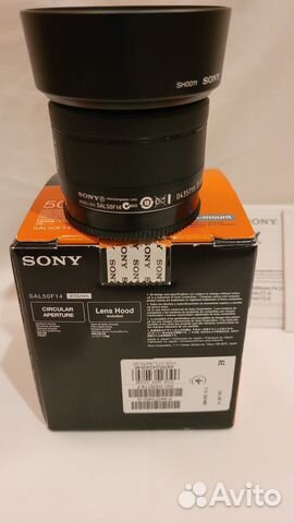 Фотообъектив sony (SAL50F14 - 55mm) Новый
