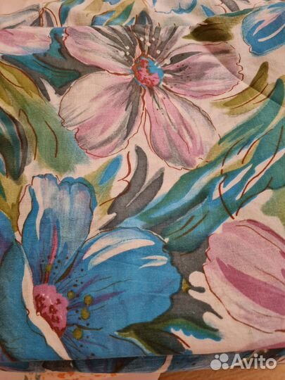 Отрез ткани хлопок СССР