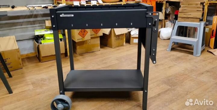 Мангал на колесах Gratar Ман 202