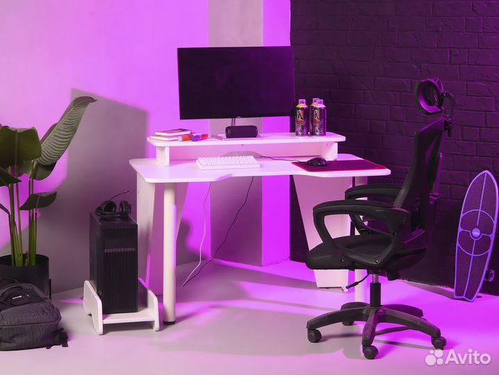 Компьютерный стол 120х73 геймерский/игровой