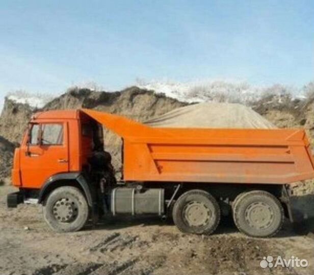 Доставка песок черннозем