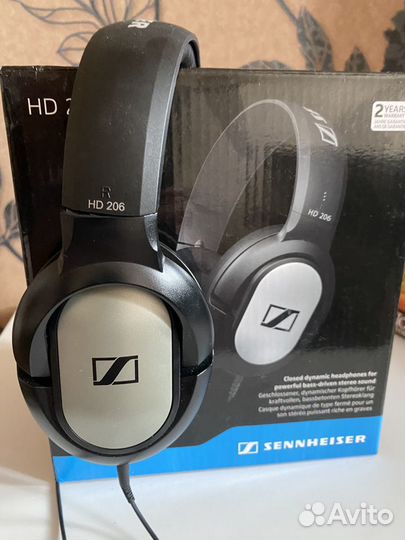 Наушники sennheiser hd 206