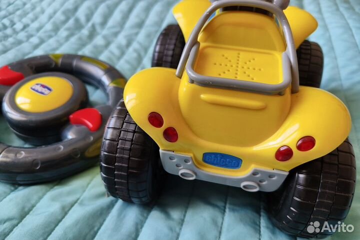 Машинка с рулем Chicco Билли Большие колеса