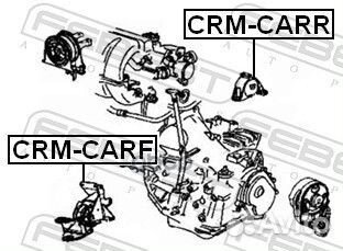 Опора двигателя передняя dodge Caravan/chrysler