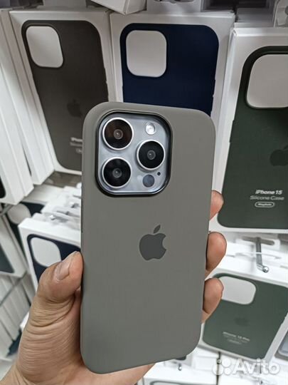 Чехол Silicon case на iPhone 15 pro