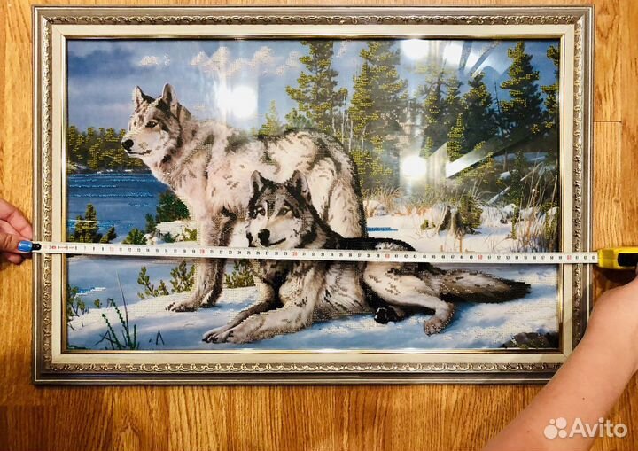 Картина из бисера ручная работа