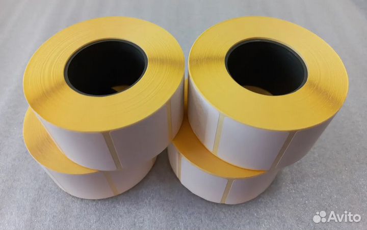 Термоэтикетки 58х30мм (900 шт)