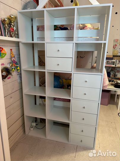 Стеллаж IKEA аналог 15(3х5) секций Колом