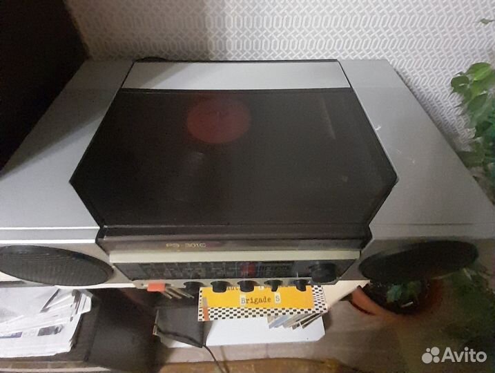 Проигрыватель винила вега рэ301с